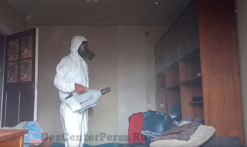 обработка службой СЭС Пермь